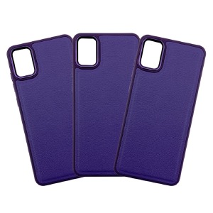 Накладка Leather Case Samsung A05/A055 фиолетовая - фото