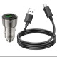 АЗУ USB блочек Hoco Z52 3A/1USB/38W/QC3.0/PD20W черный (12) - фото 3