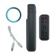 Power bank/Павербанк 20000mA Konfulon M17W 4USB-5A-22.5W/PD20W/беспроводная зарядка 15W (magsafe) (input micro/Type-C) черный - фото 2