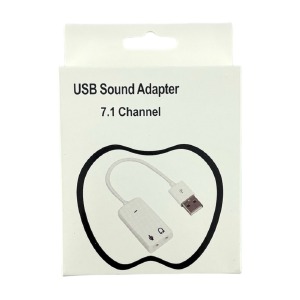 Звуковая карта USB 7.1 5CH кабель - фото