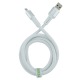 Кабель microUSB Gerlax L3 6А/SUPER CHARGE белый 1м - фото 2