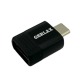 PD переходник Type-C (мама)-USB (папа) Gerlax GX-08 (для подключение флешек, зарядок, кабелей) черный - фото 1
