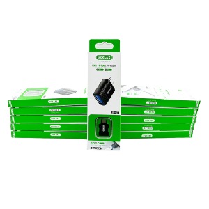 `SET OTG-Адаптеров USB (мама)-Type-C (папа) Gerlax GX-08 (для подключение флешек, зарядок, кабелей) черный (10ШТ!!!+1ШТ ПОДАРОК) - фото
