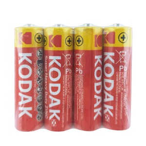 R06 Батарейки KodakSuper HD AA солевые по 4 шт(пальчиковые)/цена за 1 бат. (60) - фото