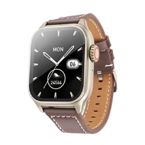 Смарт-часы (Smart watch) Hoco Y17 (укр.мова/BT5.0/RAM128Mb/call/LCD2.03"/IP67/NFC) золотые - фото