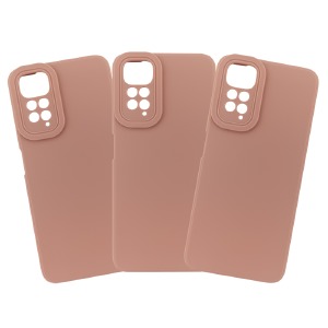 Силикон Smitt Xiaomi Redmi Note 13 4G темно-розовый тех.пак - фото