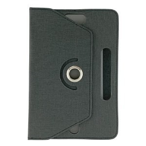 Чехол для планшета 7-8" поворотный 360 Тканевой черный - фото