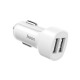 АЗУ USB блочек Hoco Z2A 2.4A/2USB белый - фото 1
