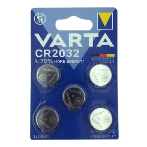 Батарейки CR2032 Varta литиевые по 5 шт/цена за 1 бат. (10/50) - фото