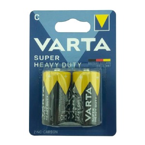 R14 Батарейки Varta Super "C" солевые по 2шт/цена за 1 бат. - фото