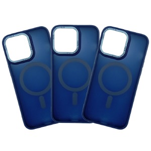 Накладка Space Color MagSafe iPhone 14 Blue - фото
