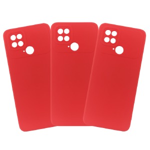 Силикон Xiaomi Redmi Note 13 4G Smitt Soft Red тех.пак - фото