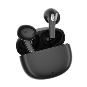 Bluetooth Air Pods Xiaomi QCY T20 AilyPods (вкладыши) черные - фото