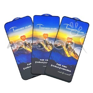 Стекло защитное Realme C21Y/C21/C25Y/C25S/C33/C35/C3/5/5i/6i/Oppo A15/A16/A17/A17K/A18/A38/A54S/A57S/SAMSUNG A125 2.5D MTB Full Glue черн. в т. у. - фото