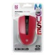 Компьютерная мышка беспроводная Defender Accura MM-935 4 кнопки/USB 2.4GHz/800-1600DPI блистер черно-красная - фото 1