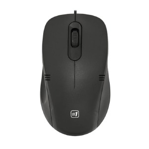 Компьютерная мышка проводная USB Defender MM-930 3 кнопки/1200DPI блистер черная 1,25м - фото