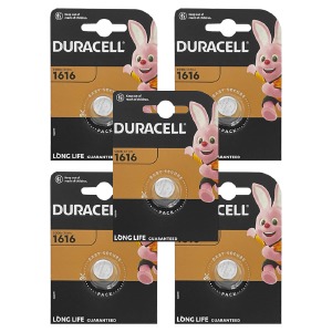 Батарейки CR1616 Duracell по 5 шт/цена за 1 бат. - фото