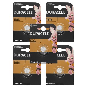 Батарейки CR1616 Duracell литиевые по 5 шт/цена за 1 бат. - фото