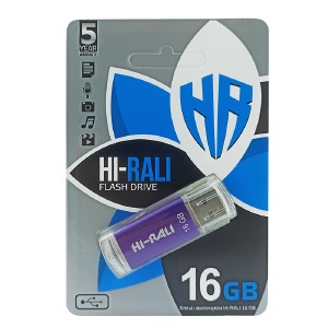 USB 16GB 2.0 Hi-Rali Rocket фиолетовая - фото