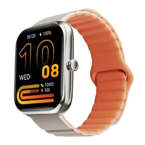 Смарт-часы (Smart watch) Xiaomi Haylou RS4 Max LS17 (укр.мова/BT5.3/call/LCD1.91"/IP68/270mAh/20мм) серый  - фото