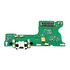 Разъём зарядки (Charger connector) Huawei Y7(2019) версия 3/32GB, с нижней платой и элементами - фото