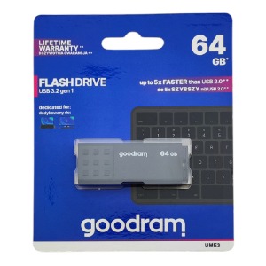 USB 64GB 3.2 Goodram UME3 черная - фото