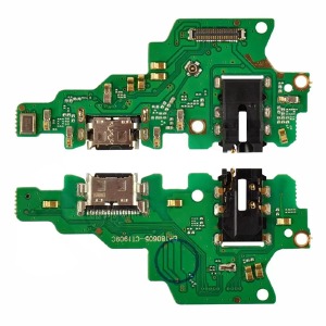 Разъём зарядки (Charger connector) Huawei Honor Play с нижней платой и элементами - фото