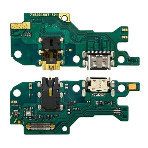 Разъем зарядки Samsung M30/M305/A407/A40S China с нижней платой, микрофон/элементы - фото