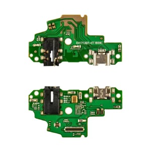 Разъём зарядки (Charger connector) Huawei Psmart(FIG-LX1)/Enjoy 7S с нижней платой и элементами - фото