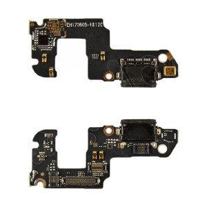 Разъём зарядки (Charger connector) Huawei Honor 9 (STF-L09/STF-L19) с нижней платой и элементами - фото