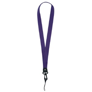 Шнурок на шею 2х80см фиолетовый - фото