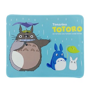 Коврик для мышки 250x210мм аниме Totoro с боковой прошивкой, антискользящая основа - фото