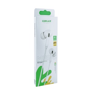 Hands Free 3.5 Gerlax E3 airpods pro style белые 1,2м# - фото