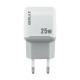 Блочек USB Gerlax GA-41S 3A/1USB/QC3.0/PD25W белый - фото 1