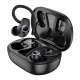 Hands Free Bluetooth Hoco EQ8 TWS/BT5.3/40MAh/500mAh/LED дисплей черные (14) - фото 1