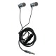 Hands Free Gerlax GE-05 metall, черные, регулятор громкости - фото 1