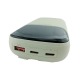 Power bank/Павербанк 20000mA Gerlax P204 2USB 3A+PD22.5W + кабель 3в1(microUSB + type-C+lightning) LCD бежевый - фото 3