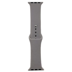 Ремешок для Apple Watch 38/40/41mm силиконовый (46) циркон L - фото