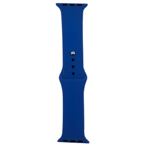 Ремешок для Apple Watch 38/40/41mm силиконовый (42) васильковый L - фото
