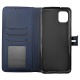 Чехол-книжка Flip Cover LEATHER Redmi Note 13 4G синий - фото 1