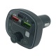 FM модулятор Gerlax GC-M4 12-24V/5A/2USB/PD/MicroSD/BT5.0/RGB/LCD дисплей черный - фото 1