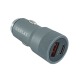 АЗУ Type-C Gerlax GC-15 6A/1USB/38W/QC3.0/PD20W металл серый - фото 2