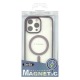 Накладка Berlia Magnetic iPhone 15 Pro Max MagSafe bordo - фото 1