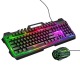 Игровой набор (клавиатура+мышь) RGB Hoco DI16 (Eng/Ru) черный - фото 1