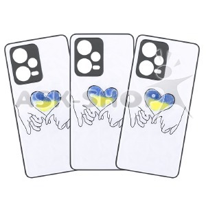 Накладка Ladies UA Xiaomi Redmi Note 13 5G #HeartWithHands - фото