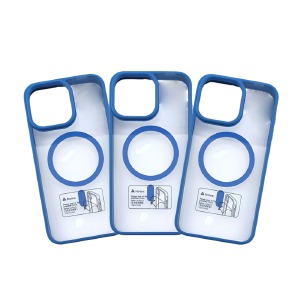 Накладка iPhone 15 Pro Max Spigen Hybrid MagSafe light blue - фото
