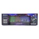 Клавиатура USB с подсветкой Defender Spark GK-300L Rainbow LED/104 клавиши/полноразмерная черная 1,5м - фото 1