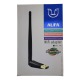 Wi-Fi USB- адаптер ALFA W114 антенна/RTL8188IC/40m/3DBi/150Mbps черный - фото 2