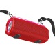 Колонка Hoco HC23 10W/LED/BT5.3/USB/microSD/FM/2400mAh/TWS 22,8х11,0х9,3см красная - фото 1