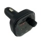 FM модулятор L01 12-24V/3.1A/2USB/PD/BT5.0/RGB/LCD дисплей черный - фото 1